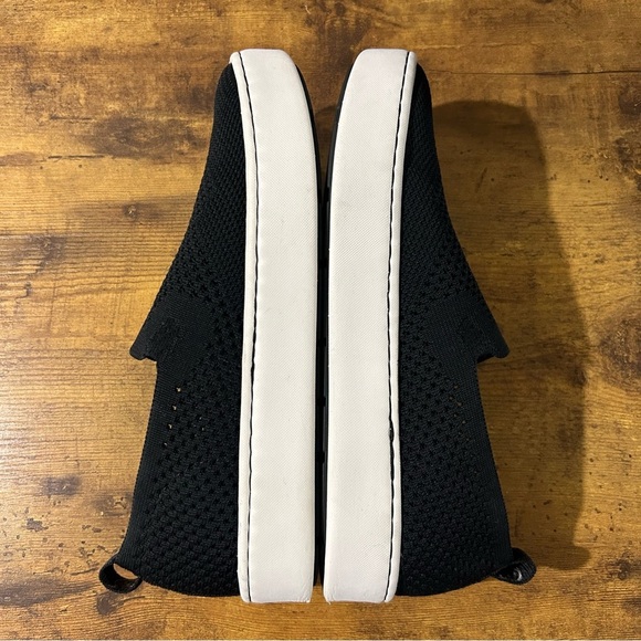 Born Solstice Knit Fabric Black Slip On Shoes 7.5 - Picture 4 of 9